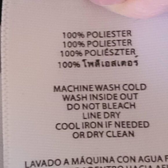 MICHAEL Michael Kors Black White Print Sleeveless Zip Front Floral Blouse Medium - Picture 12 of 15